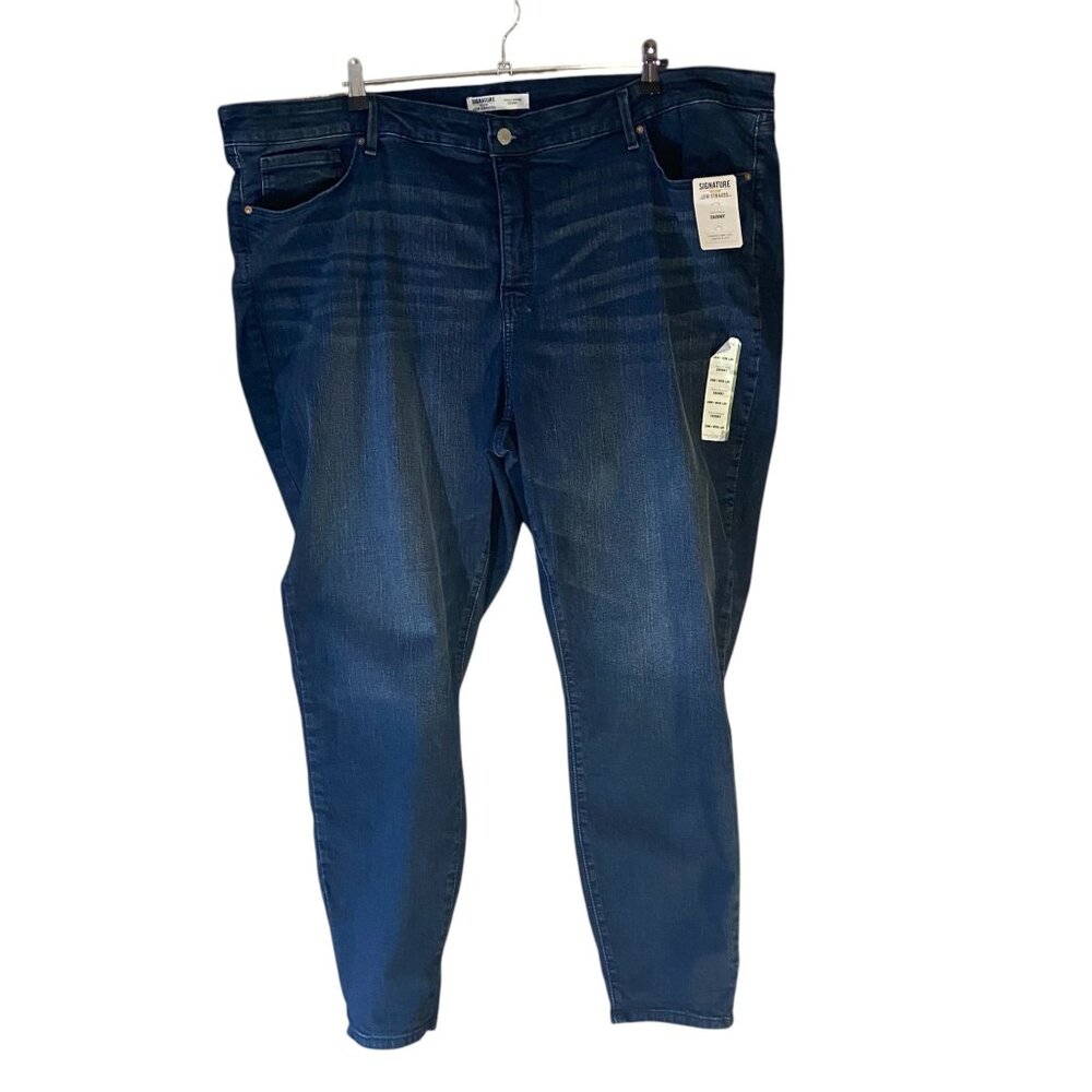 Levi Strauss & Co. Signature Totally Shaping Skinny Jeans Women Size 28M W39 L30